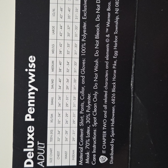 Spirit White and Red Halloween Costume - Picture 3 of 3